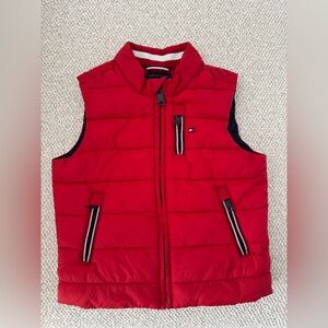 Tommy Hilfiger Toddler Red Puffer Vest Size XXS (2-3)